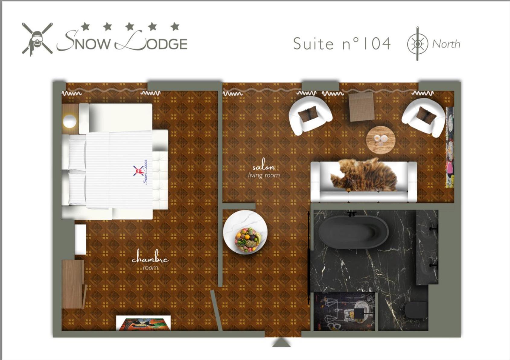 Snow Lodge Hotel Courchevel 1850 Zewnętrze zdjęcie