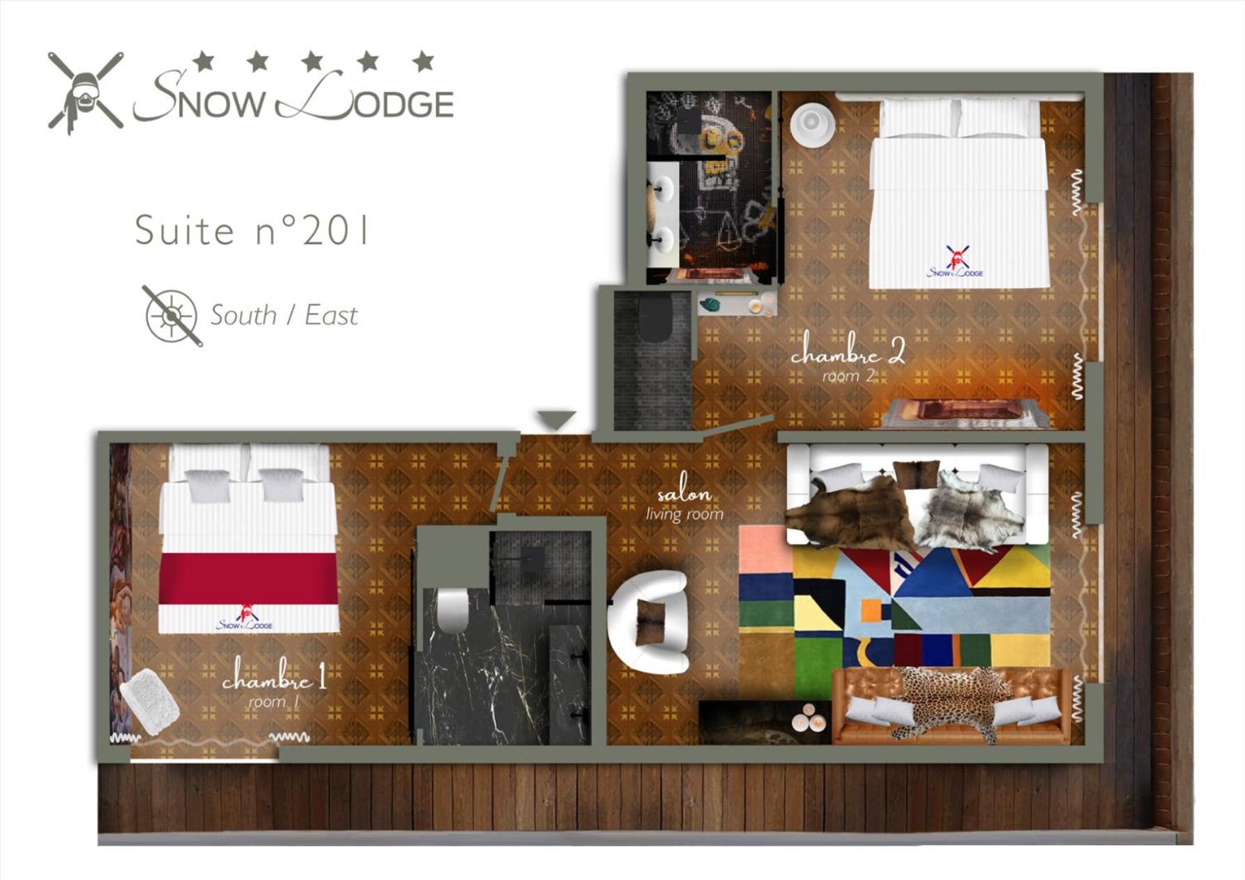 Snow Lodge Hotel Courchevel 1850 Zewnętrze zdjęcie
