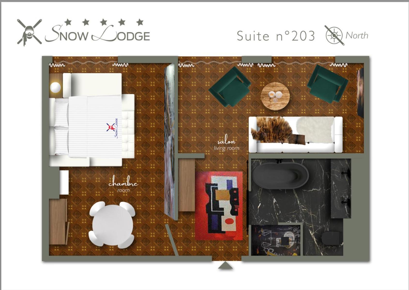 Snow Lodge Hotel Courchevel 1850 Zewnętrze zdjęcie
